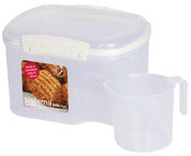 Sistema 1230 6.6 Cups Clear Rectangular Bakery Storage Container