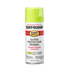 Rust-Oleum Stops Rust Gloss Willow Green Enamel Spray Paint 12 oz (Pack of 6)