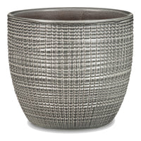 Planter, Indoor, Pimienta Gray Ceramic, 4.75 x 4.25-In. (Pack of 6)