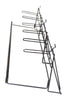 Vulcan Industries 9 in. H X 10 in. W X 47 in. L Black Bulk Saw Blade Display Rack Metal