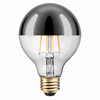 LED Filament Light Bulb, G25, 3.5-Watts (Pack of 4)