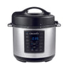 Crock Pot Black Stainless Steel 1000W Programmable Multi-Cooker 6 qt. Capacity