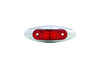 LED Trailer Marker Light, Red, 2.75 x 3/4-In.