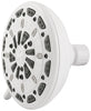 Waxman Consumer Group 8335000 5 White Serene 3-Spray Fixed Shower Head