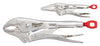 Milwaukee  Torque Lock  2 pc. Forged Alloy Steel  Pliers Set  10 and 6 in. L Silver