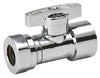 BK Products ProLine 1/2 in. FIP X 7/16 in. Compression Brass Angle Stop Valve