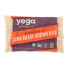 Yoga Rice - Organic - Long Grain - Brown - Case of 12 - 32 oz