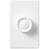 Lutron D-603PH-DK 3 Way 600 Watt Rotary Push On & Off Dimmer