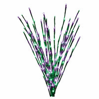 LED Branch Light, Black with Purple & Green Lights, 140-Ct., 36-In.