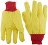 Work Gloves, Poly/Cotton Shell, Men's L