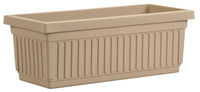 Akro Mils VNP24000A34 24" Sandstone Venetian Flower Boxes (Pack of 6)