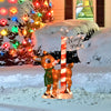 36" Rudolph Pre-Lit 2D Motorized Yard Art Rudolph