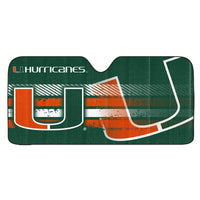 University of Miami Windshield Sun Shade