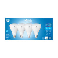 GE Refresh HD BR30 E26 (Medium) LED Bulb Daylight 65 Watt Equivalence 4 pk