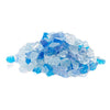 Fire Glass, Bahama Blue, .5 to .75-In., 12-Lb.