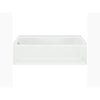 Sterling International Inc White Vikrell Bath Tub Left Hand Drain 60 x 30 x 15 in.