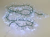 Holiday Bright Lights Big Seed Fairy Micro Light Cluster Ligths - Garlands, 420L Green Cord / Pure White