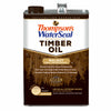 Thompson's WaterSeal Penetrating Timber Oil Semi-Transparent Walnut Penetrating Timber Oil 1 gal (Pack of 4)