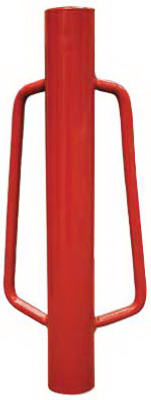 YardGard 2.71 in. H X 23.20 in. L Steel Hardware Fencing Red