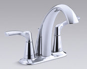 Kohler R37024-4d1-Cp 4 Polished Chrome Mistos Two Handle Centerset Lavatory Faucet