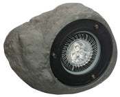 Paradise GL33315S 5.3'' X 3.9'' X 4.1'' 140 Lumens Stone Colored LED Rock Spot Light