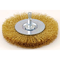 Vermont American Wheel Brush Brass Coated Steel 1 pc