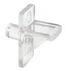 Prime-Line Clear Plastic Shelf Support Peg 1 in. L 5 lb