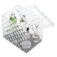 Whitmor Clear Organizer Bin 8.74 in. H X 6.38 in. W X 8.15 in. D