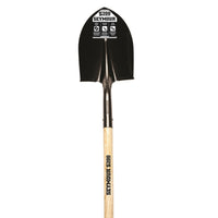 Seymour  S200  Steel  9 in. W x 56 in. L Round Point  Shovel  Wood