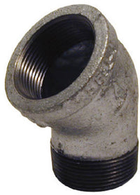 STZ Industries 1-1/2 in. FIP X 1-1/2 in. D MIP Galvanized Malleable Iron 45 degree Street Elbow