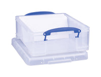 Really Useful Box 5 in. H X 11 in. W X 14 in. D Stackable Storage Box (Pack of 4).