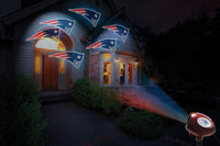 Sporticulture New England Patriots Projector Light Plastic 1 pk