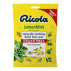 Ricola Cough Drop - Lemon Mint - Sf - Case of 12 - 45 count