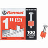 Ramset 0.3 in. D X 1 in. L Steel Hollow Head Anchor Bolts 100 pk