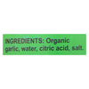 Emperors Kitchen Garlic - Organic - Chopped - 4.5 oz - case of 12