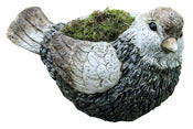 Alpine Corporation QWR482 11" Bird Planter