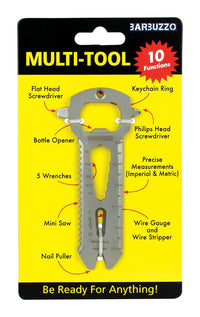 Barbuzzo Novelty Multi-Tool Steel 1 pk