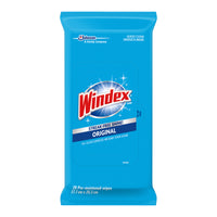 Windex Original No Scent Glass and Surface Cleaner 28 pk Wipes