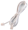 Black Point Products 7 ft. L White Phone Line Cord