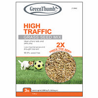 High-Traffic Grass Seed, 3-Lbs., Covers 1,200 Sq. Ft.