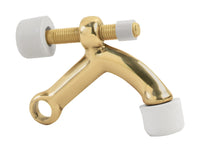 Ives by Schlage Brass Bright Brass Gold Hinge Pin Door Stop Mounts to door 5/16 in.