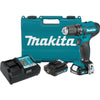 Makita 12 V 3/8 in. Brushed Cordless Drill Kit (Battery & Charger)