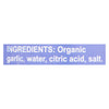 Emperor's Kitchen Organic Sliced Garlic  - Case of 12 - 4.5 OZ