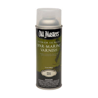 Old Masters Gloss Clear Oil-Based Marine Spar Varnish Spray 12 oz