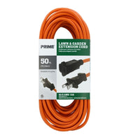 Prime Outdoor 50 ft. L Orange Extension Cord 16/2 SJTW