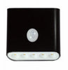 Westek Motion-Sensing Battery Powered LED Black Security Light