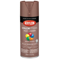 COLORmaxx Spray Paint, Sparkling Canyon, Metallic, 12-oz.