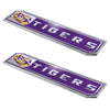 Louisiana State University 2 Piece Heavy Duty Alumnium Truck Emblem Set