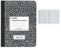 Tops Wide Ruled Classic Composition Notebook 10-1/2 x 8 in.