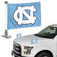 University of North Carolina - Chapel Hill Ambassador Car Flags - 2 Pack